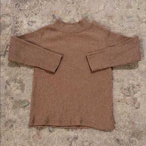 Zara Toddler Ribbed Turtle Neck Top - Size 3-4 years